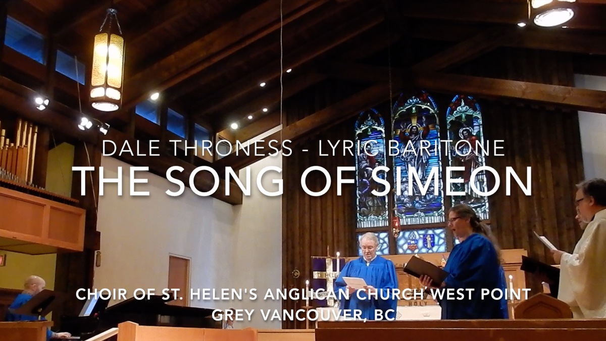 Song of Mary, Song of Simeon Worship St. Helen's Anglican Church